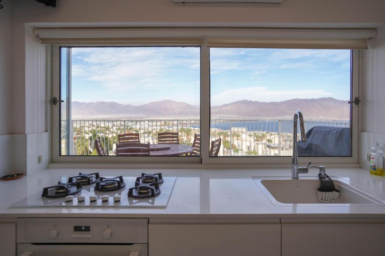 High-Sky Penthouse By Yalarent Apartment Eilat Bagian luar foto